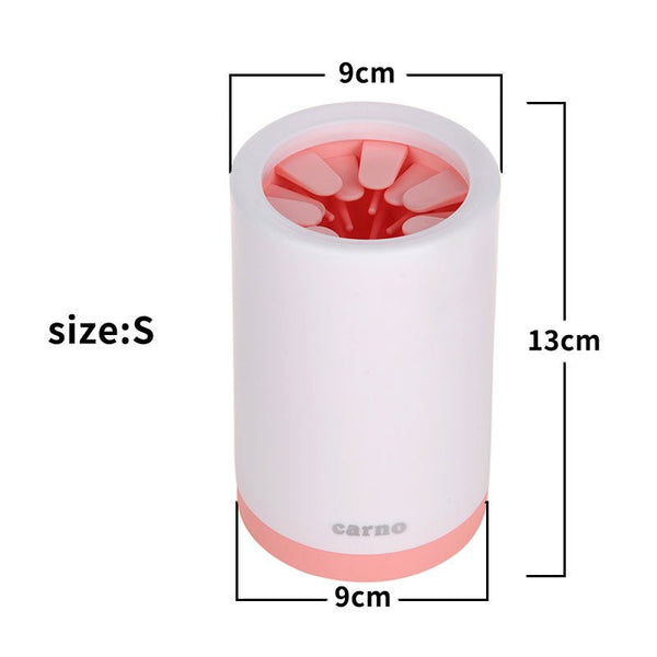 Portable Pet Paw Cleaner Cup Soft Silicone Comb - Yahko Merchandise