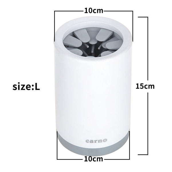 Portable Pet Paw Cleaner Cup Soft Silicone Comb - Yahko Merchandise