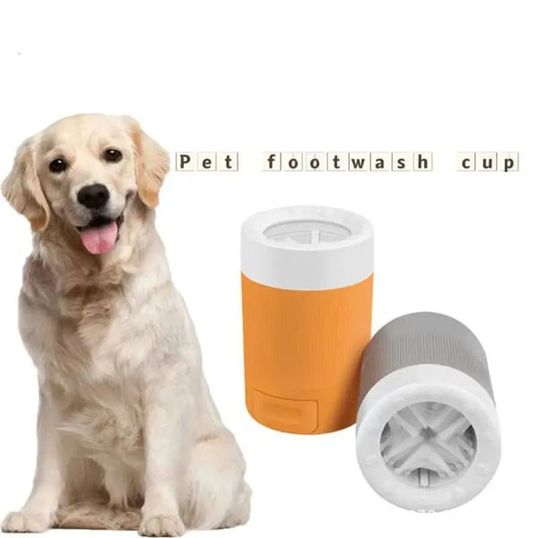 Portable Pet Paw Cleaning Cup Semi - Automatic Cleaning And Grooming Dog - Yahko Merchandise