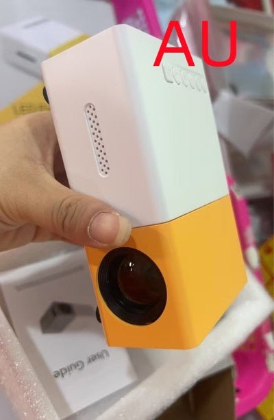 Portable Projector 3D Hd Led Home Theater Cinema HDMI - compatible Usb Audio Projector Yg300 Mini Projector - Yahko Merchandise