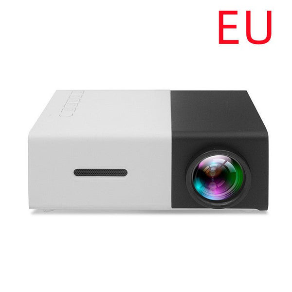 Portable Projector 3D Hd Led Home Theater Cinema HDMI - compatible Usb Audio Projector Yg300 Mini Projector - Yahko Merchandise