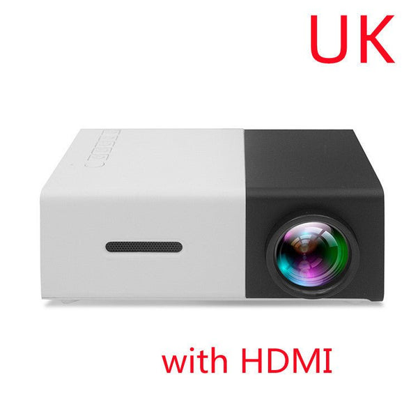 Portable Projector 3D Hd Led Home Theater Cinema HDMI - compatible Usb Audio Projector Yg300 Mini Projector - Yahko Merchandise