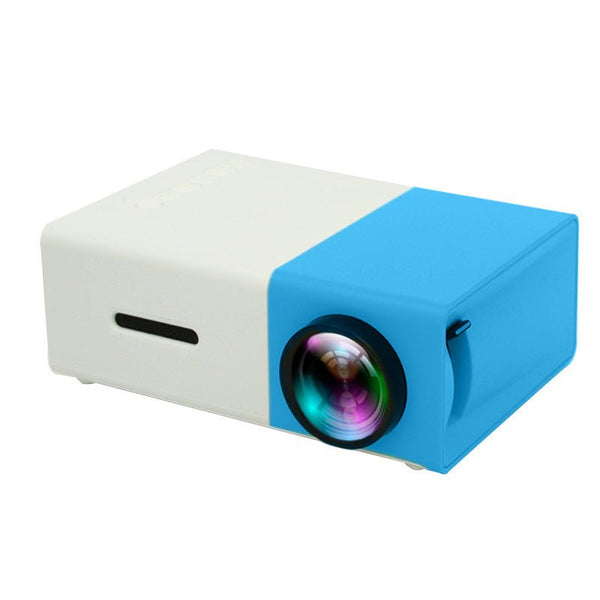 Portable Projector 3D Hd Led Home Theater Cinema HDMI - compatible Usb Audio Projector Yg300 Mini Projector - Yahko Merchandise