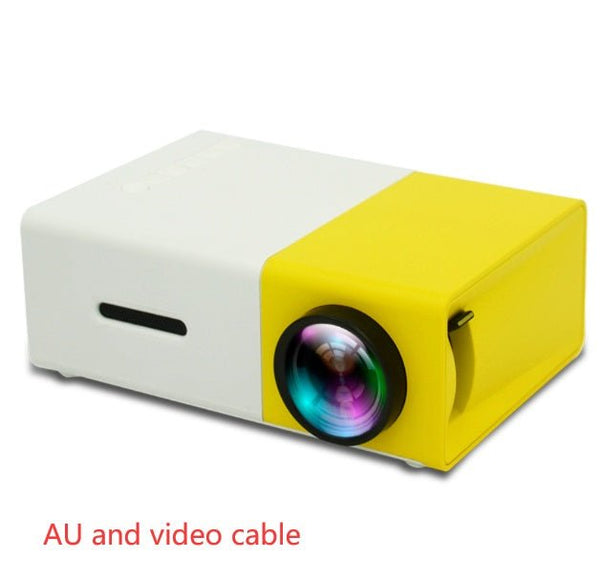 Portable Projector 3D Hd Led Home Theater Cinema HDMI - compatible Usb Audio Projector Yg300 Mini Projector - Yahko Merchandise