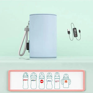 Portable USB Baby Bottle Warmer Heating Jacket - Yahko Merchandise