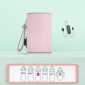 Portable USB Baby Bottle Warmer Heating Jacket - Yahko Merchandise