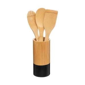 Pot for Kitchen Utensils 5five Noir Kitchen - Yahko Merchandise