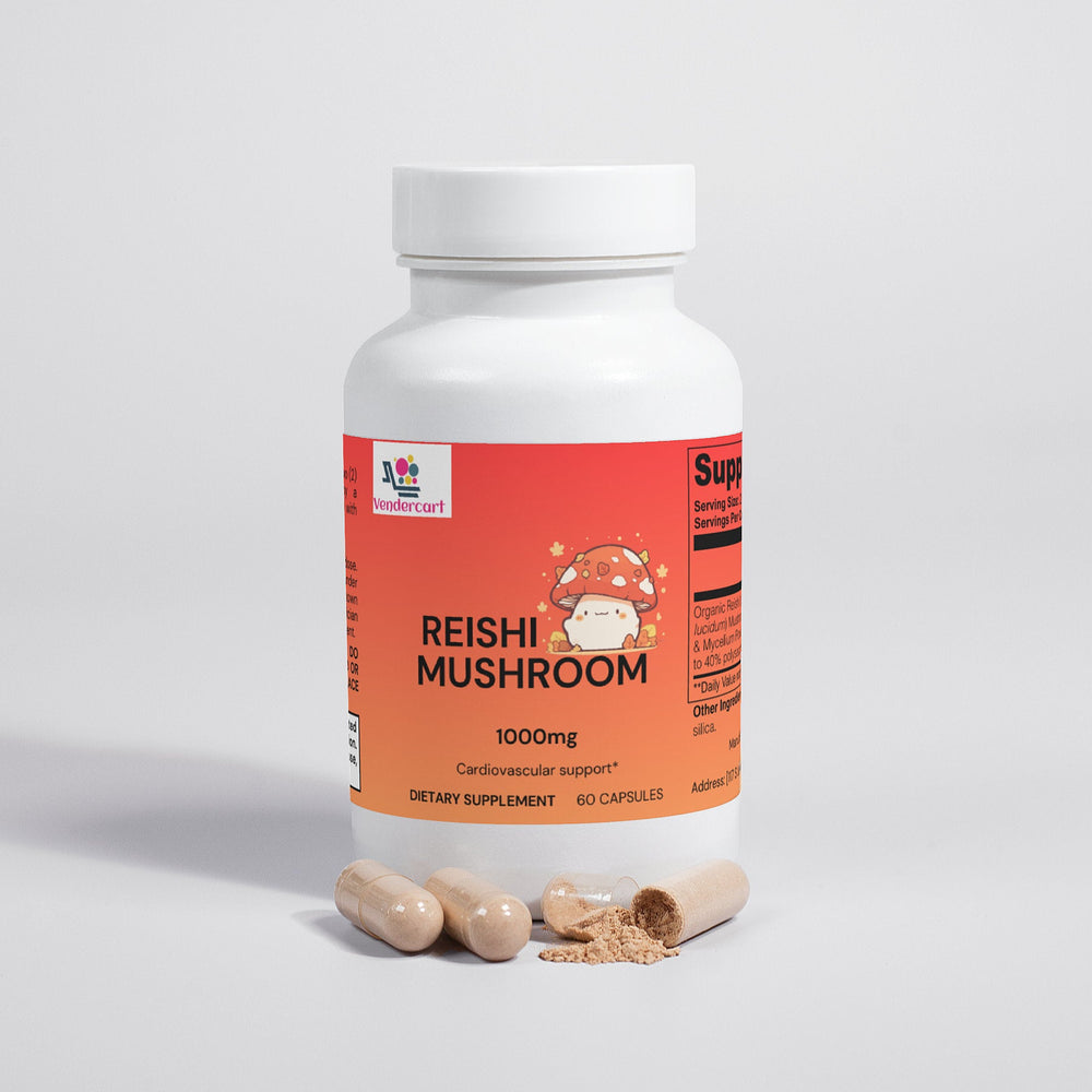 Premium Reishi Mushroom Immune Support, Stress Relief, And Overall Wellness - Yahko Merchandise