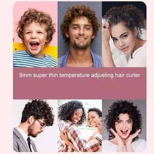 Professional 9mm Curling Iron with LCD Display - Yahko Merchandise
