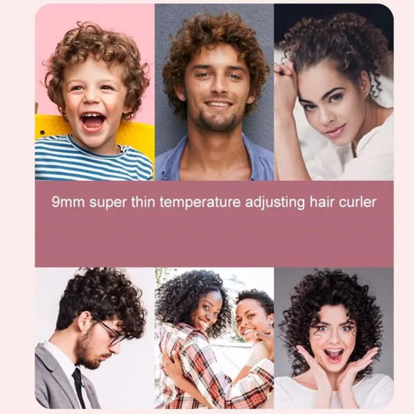 Professional 9mm Curling Iron with LCD Display - Yahko Merchandise