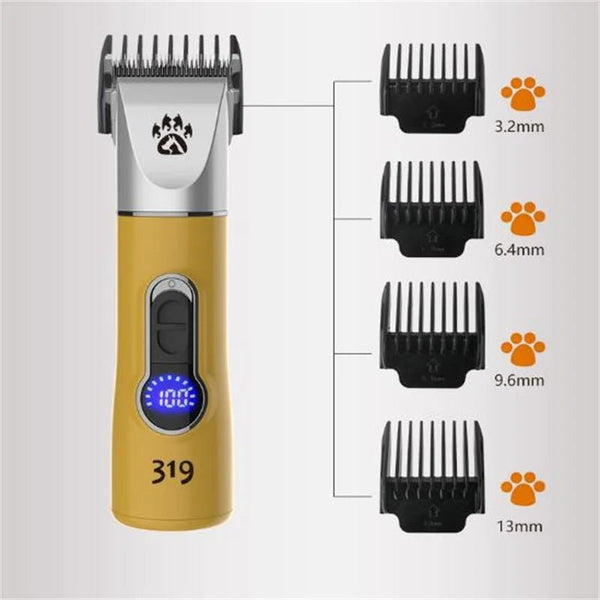 Professional Cordless Dog Grooming Clipper Heavy Duty Electric Pet - Yahko Merchandise