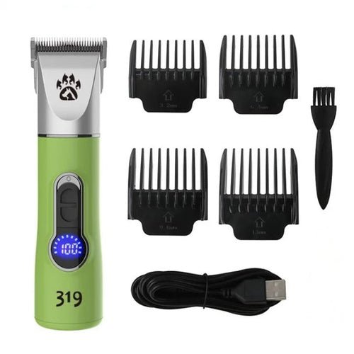 Professional Cordless Dog Grooming Clipper Heavy Duty Electric Pet - Yahko Merchandise