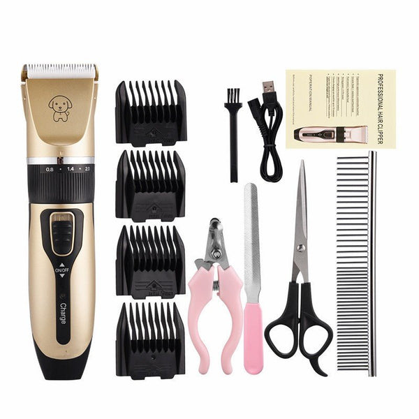 Professional Pet Dog Hair Trimmer Animal Grooming Clippers Cat Cutter - Yahko Merchandise