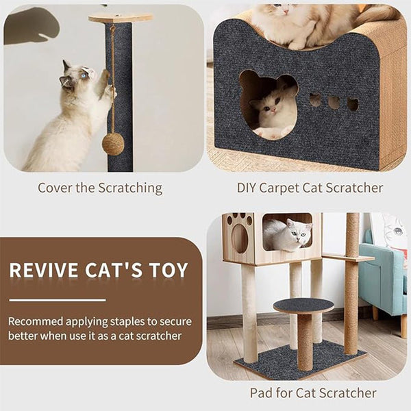 Pruning Cat Scratch Self - adhesive Carpet Mat Suitable Tree Cats - Yahko Merchandise