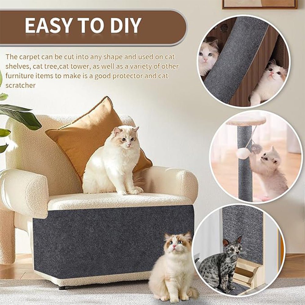 Pruning Cat Scratch Self - adhesive Carpet Mat Suitable Tree Cats - Yahko Merchandise