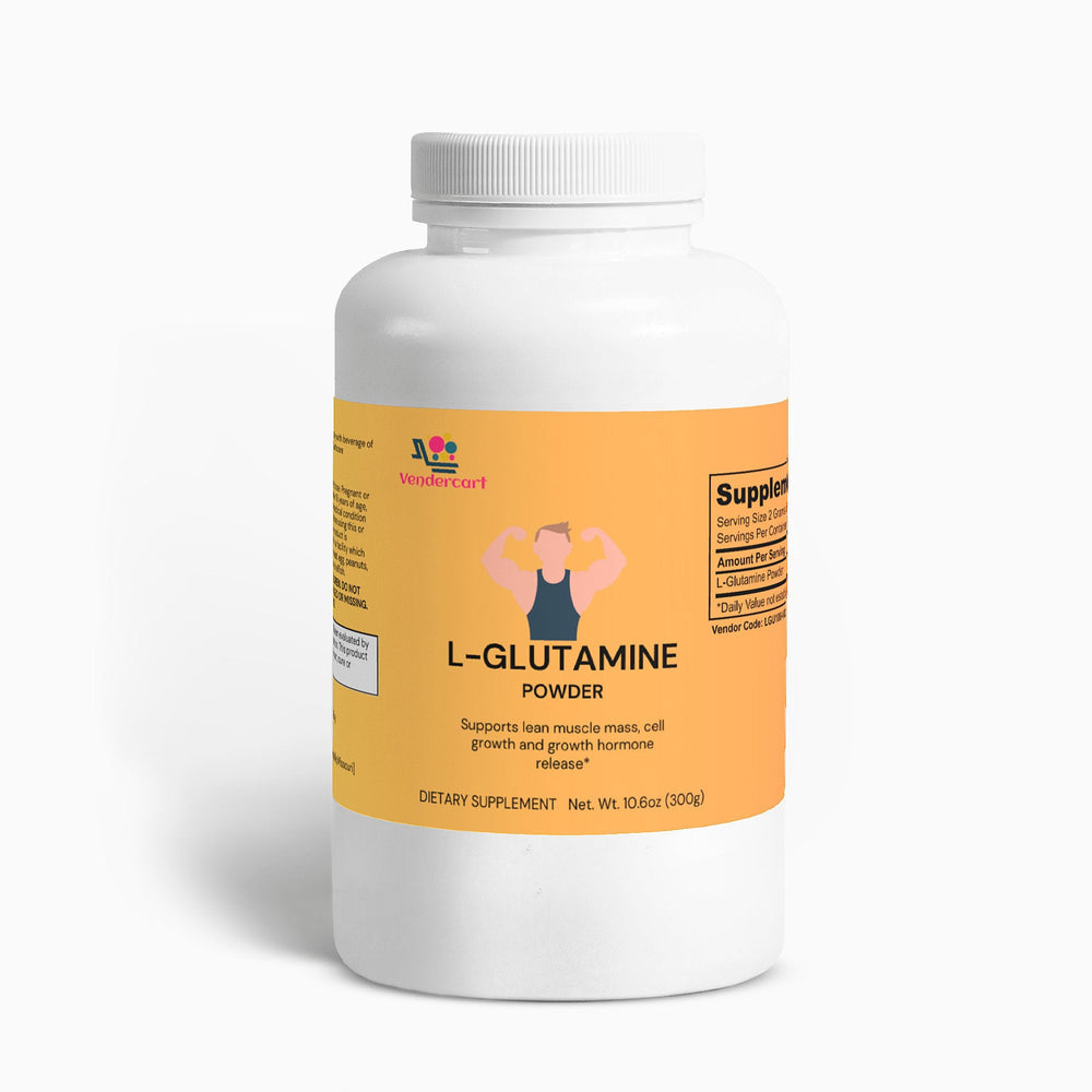 Pure L Glutamine Powder Muscle Recovery Gut Health Support - Yahko Merchandise