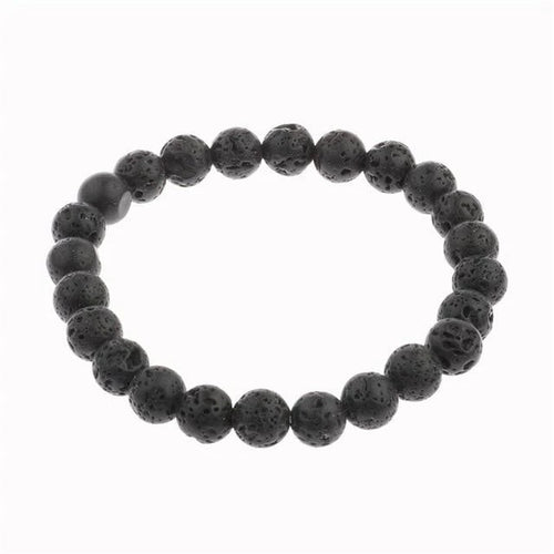 Purple Arrow Men and Women Natural Stone Bracelet Volcanic Stone Magnet Bracelet - Yahko Merchandise