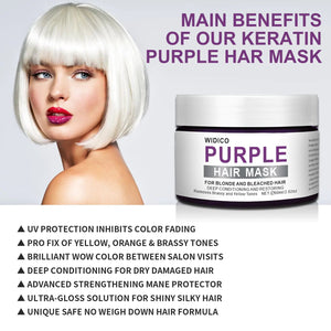 Purple Shampoo for Yellow Tone Removal and Hair Care - Yahko Merchandise