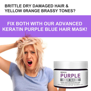 Purple Shampoo for Yellow Tone Removal and Hair Care - Yahko Merchandise