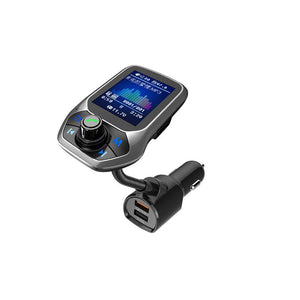 QC3.0 Bluetooth hands - free phone MP3fm transmitter - Yahko Merchandise