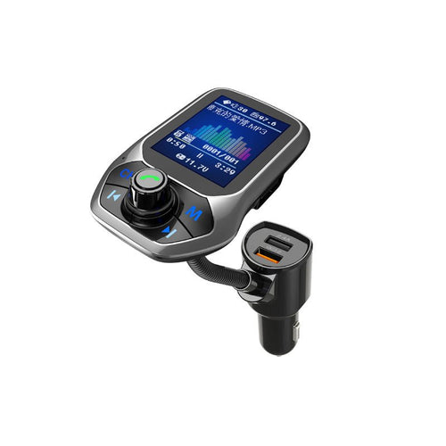 QC3.0 Bluetooth hands - free phone MP3fm transmitter - Yahko Merchandise