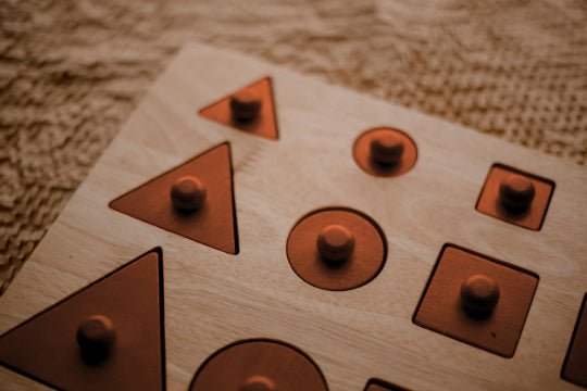 QToys Australia Toddler Knob shape puzzle - Yahko Merchandise