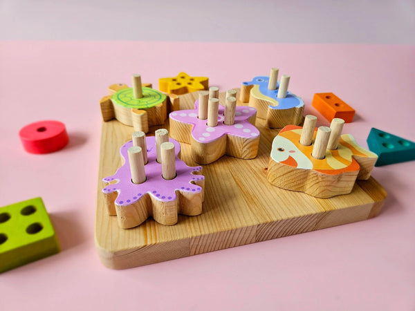 QToys Australia (USA) Sea Animal Shape Puzzle - Yahko Merchandise