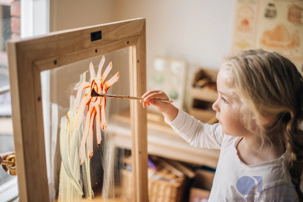QToys Australia (USA) Toddler Perspex Easel - Yahko Merchandise