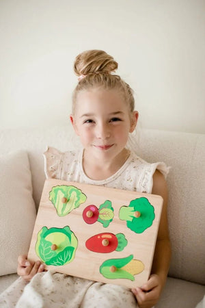 QToys Australia (USA) Vegetable knob puzzle - Yahko Merchandise
