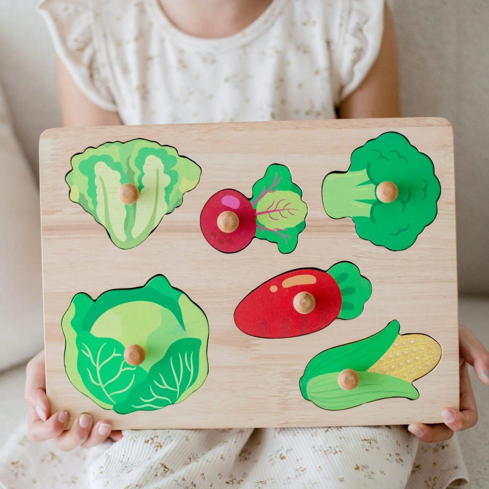 QToys Australia (USA) Vegetable knob puzzle - Yahko Merchandise