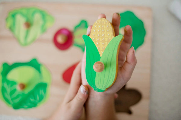 QToys Australia (USA) Vegetable knob puzzle - Yahko Merchandise
