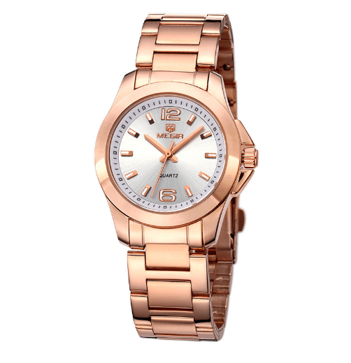 Quartz Steel Waterproof Casual Watch For Women - Yahko Merchandise