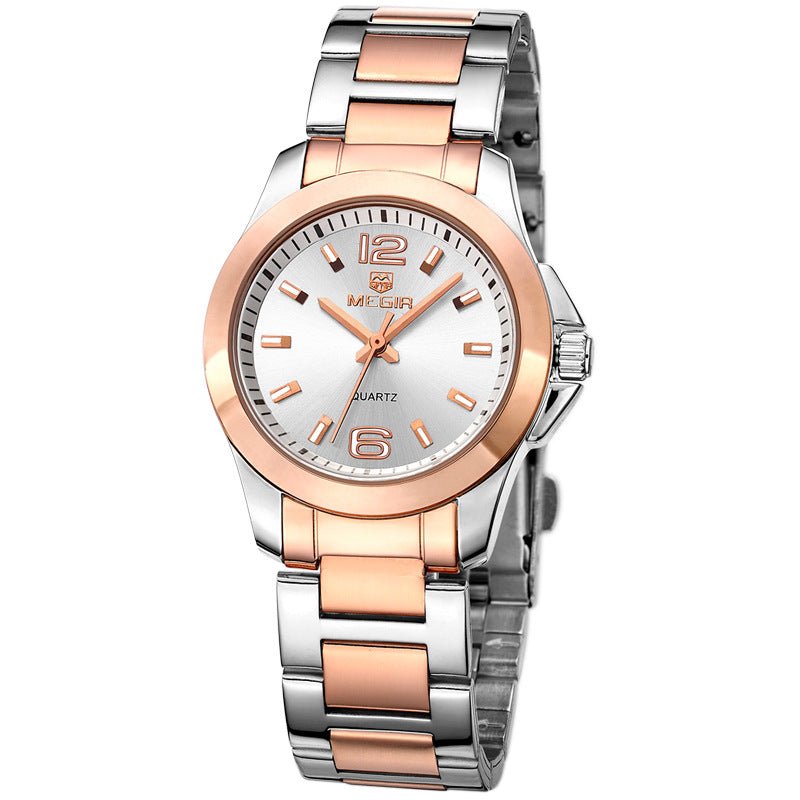 Quartz Steel Waterproof Casual Watch For Women - Yahko Merchandise