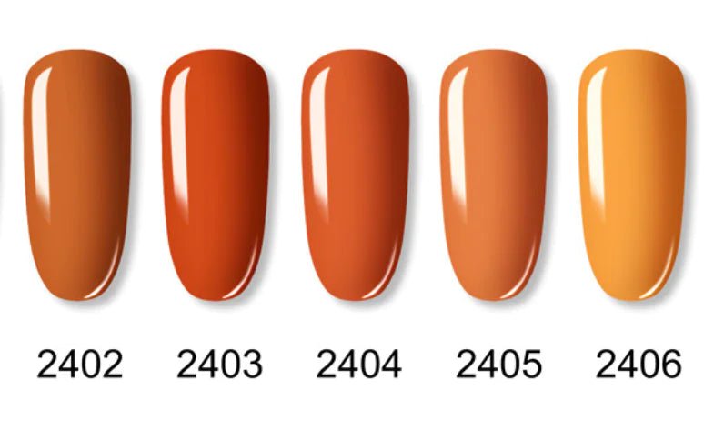 RC Series Pumpkin Color Eco - Friendly UV Nail Gel 10ml - Yahko Merchandise