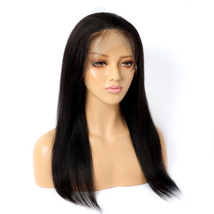 Real Human Hair Wig Lace Hair Set 9a Hair Quality Straight Hair - Yahko Merchandise
