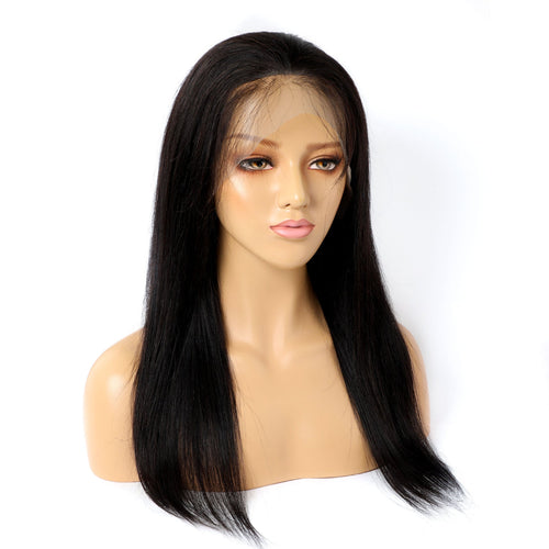 Real Human Hair Wig Lace Hair Set 9a Hair Quality Straight Hair - Yahko Merchandise