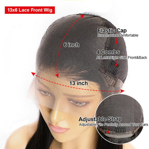 Real Human Hair Wig Lace Hair Set 9a Hair Quality Straight Hair - Yahko Merchandise