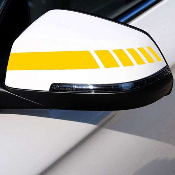 Rearview mirror car sticker - Yahko Merchandise