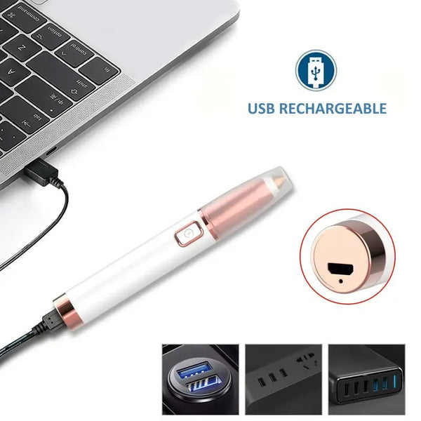 Rechargeable Painless Eyebrow Hair Remover Tool - Yahko Merchandise