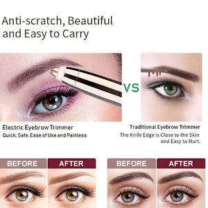 Rechargeable Painless Eyebrow Hair Remover Tool - Yahko Merchandise