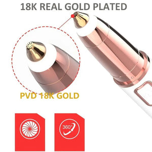 Rechargeable Painless Eyebrow Hair Remover Tool - Yahko Merchandise