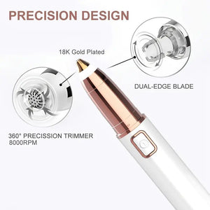 Rechargeable Painless Eyebrow Hair Remover Tool - Yahko Merchandise