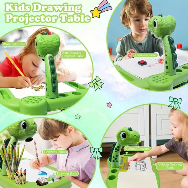 Refresh Your Space With Smart Projection Painting Machine And Dinosaur - Yahko Merchandise