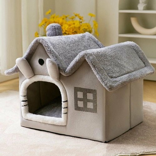 Removable Roof Plush Pet House - Yahko Merchandise