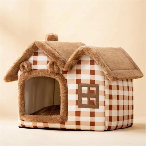 Removable Roof Plush Pet House - Yahko Merchandise