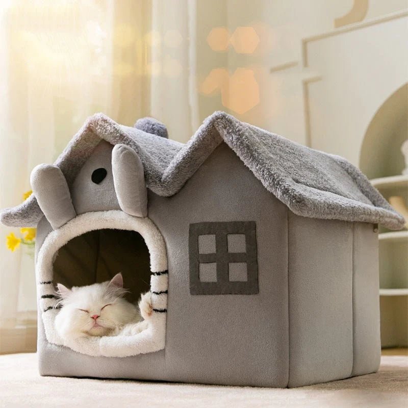 Removable Roof Plush Pet House - Yahko Merchandise