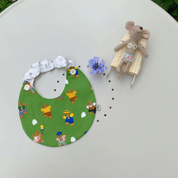 Removable Saliva Towel with Elastic Band for Newborn - Yahko Merchandise