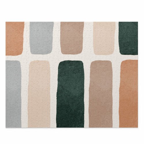 Retro Stripes Jigsaw Puzzle 500 - Piece - Yahko Merchandise