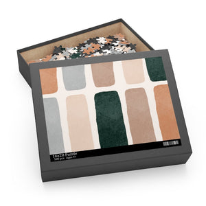 Retro Stripes Jigsaw Puzzle 500 - Piece - Yahko Merchandise