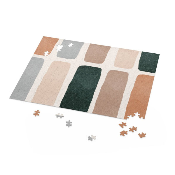 Retro Stripes Jigsaw Puzzle 500 - Piece - Yahko Merchandise